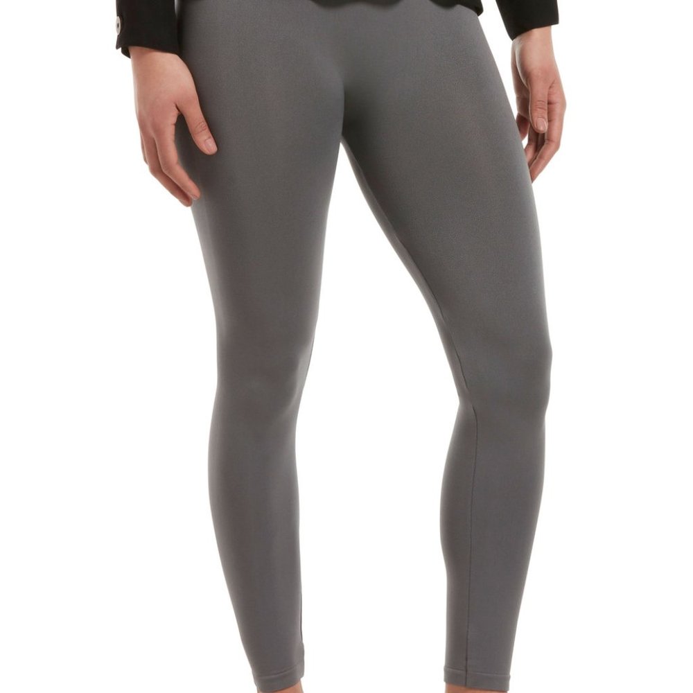 HUE COBBLESTONE/GRAY LEGGINGS NWT - SIZE M/L